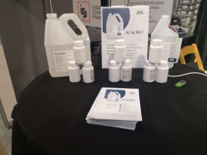 A display setup of AL Bio 7 products